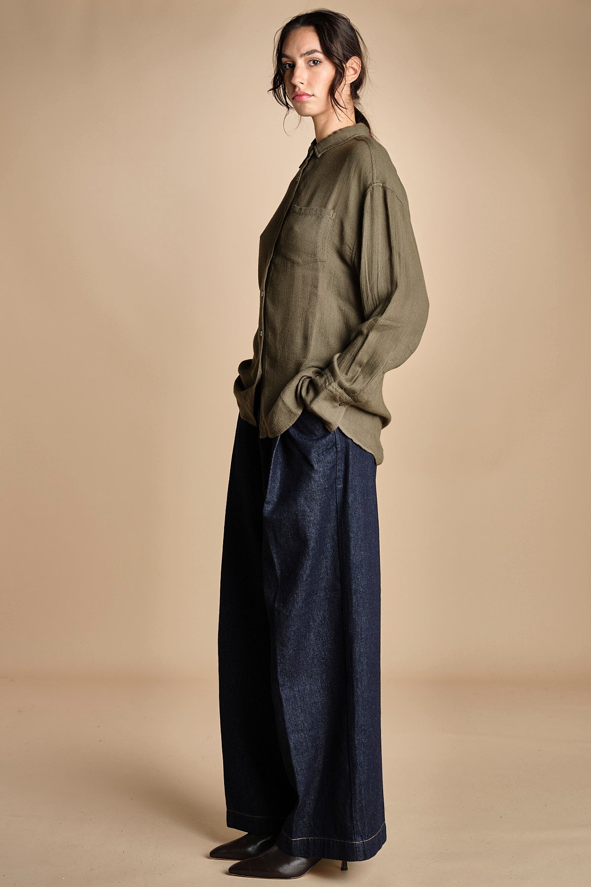 camicia uomo voille lana DANY SILT true avenue 