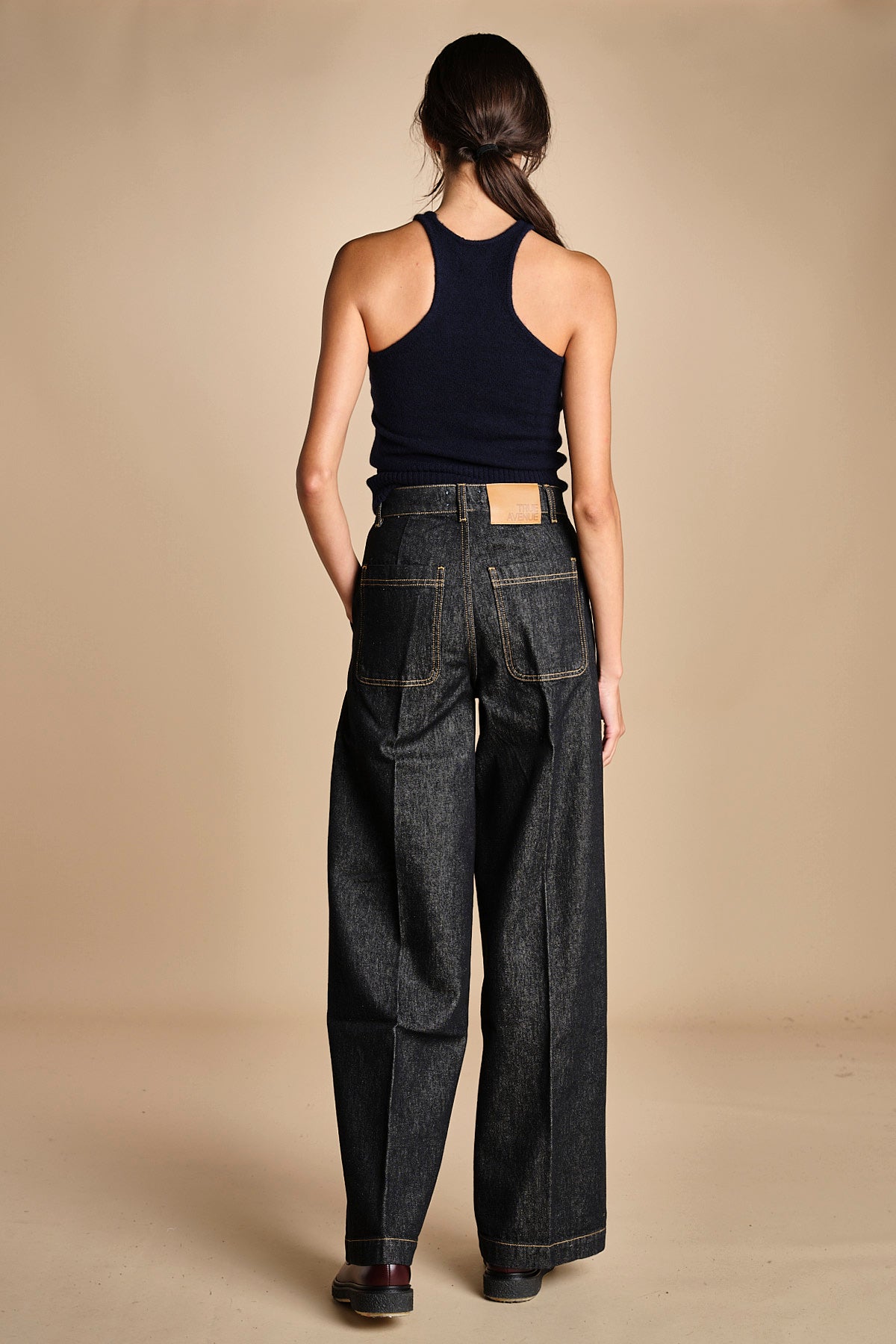 denim con tasconi FATA OPENBLACK true avenue 