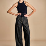 denim con tasconi FATA OPENBLACK true avenue 