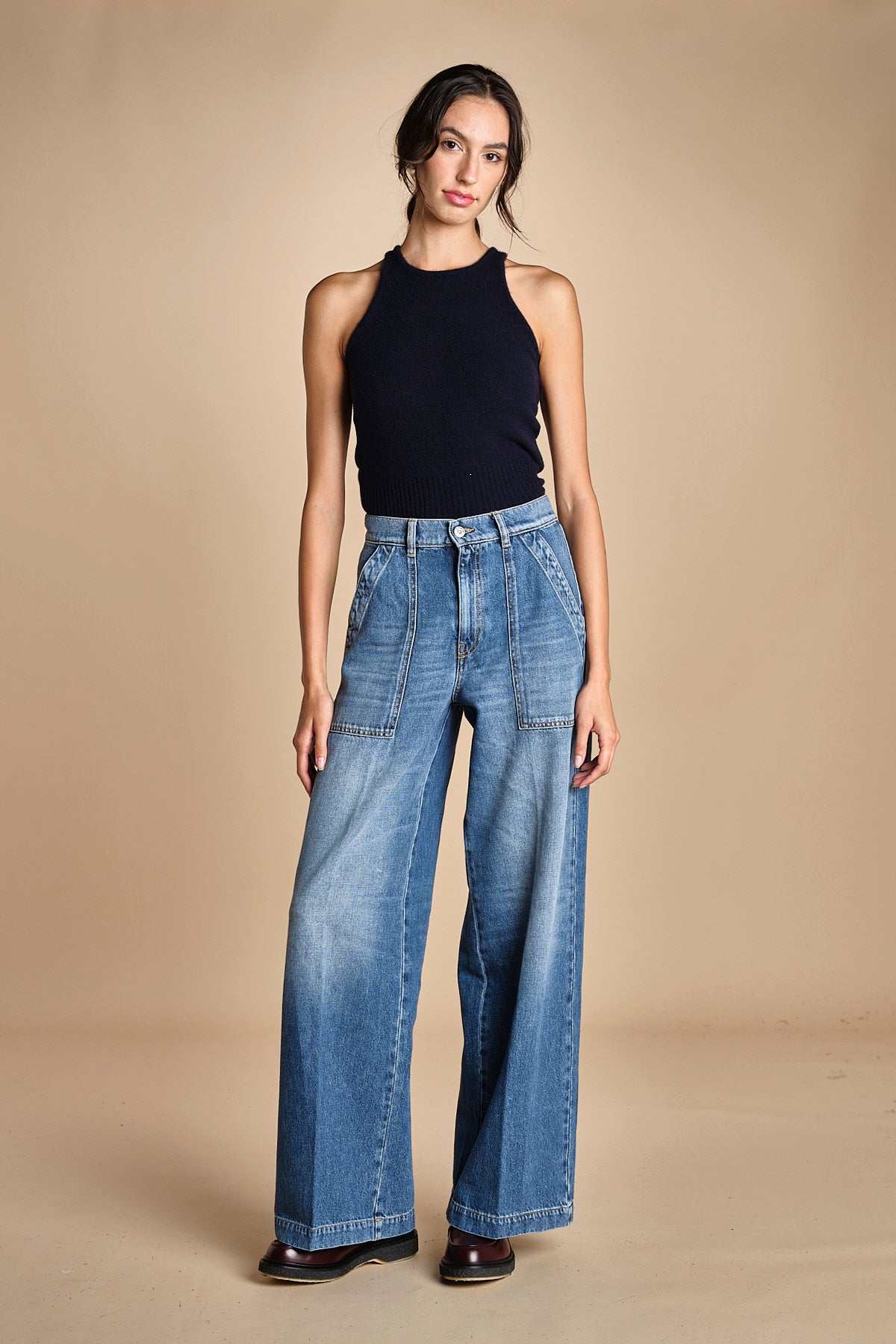 denim con  tasconi FATA OPENBLUE true avenue 