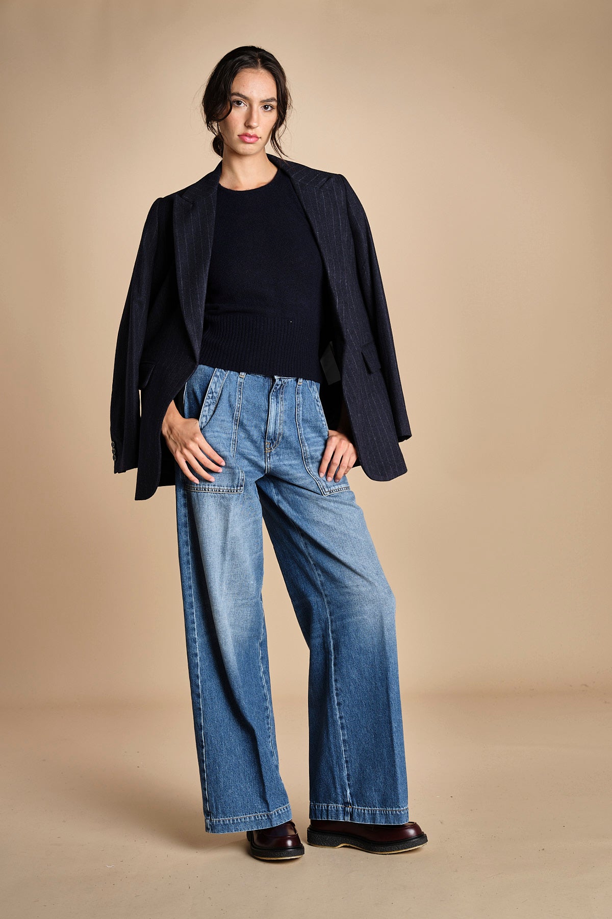 denim con  tasconi FATA OPENBLUE true avenue 