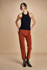 denim skinny cropped