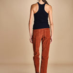 denim skinny cropped LINDY RUSSETED true avenue 