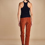 denim skinny cropped LINDY RUSSETED true avenue 