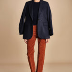 denim skinny cropped LINDY RUSSETED true avenue 