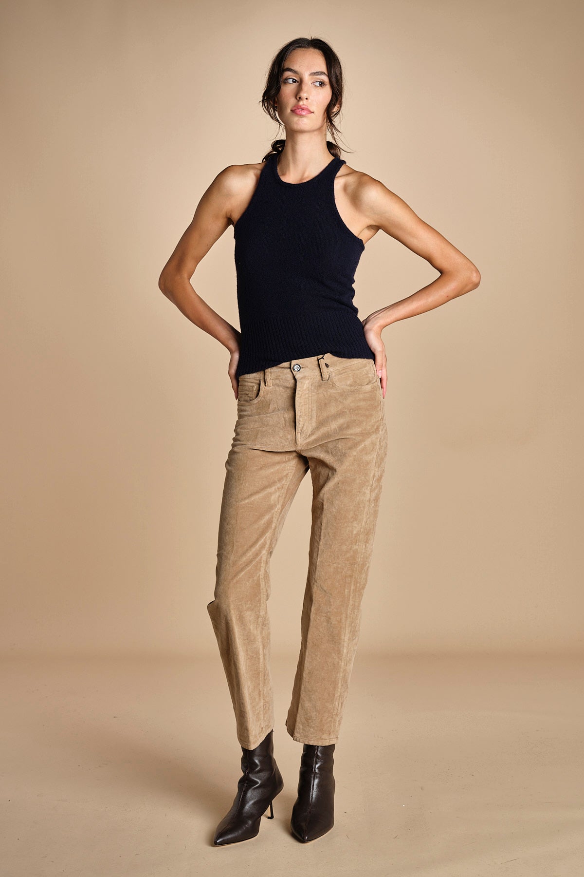 LINDY denim cropped skinny LINDY TOFEE true avenue 