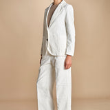 monopetto in velluto rocciatore LIVI IVORY true avenue 