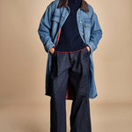 cappotto in denim MARY MEDIUMWASH true avenue 