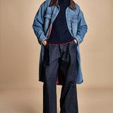 cappotto in denim MARY MEDIUMWASH true avenue 