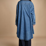 cappotto in denim MARY MEDIUMWASH true avenue 