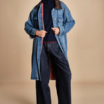 cappotto in denim MARY MEDIUMWASH true avenue 