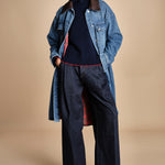 cappotto in denim MARY MEDIUMWASH true avenue 