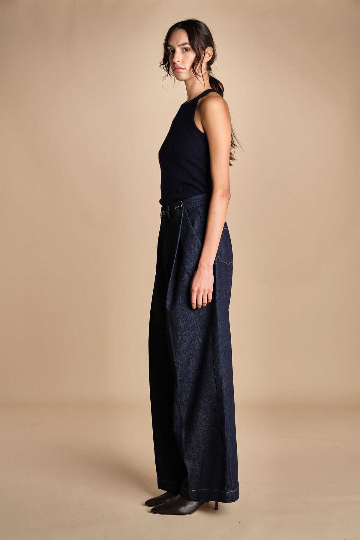 denim con pinces NANCY OPENBLUE true avenue 