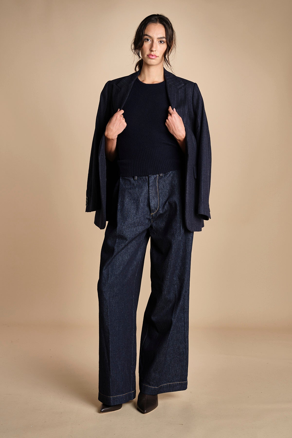 denim con pinces NANCY OPENBLUE true avenue 