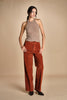 pantalone dritto in fustagno
