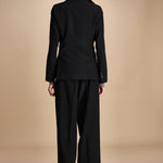 doppiopetto in tela lana SOPHIE BLACK true avenue 
