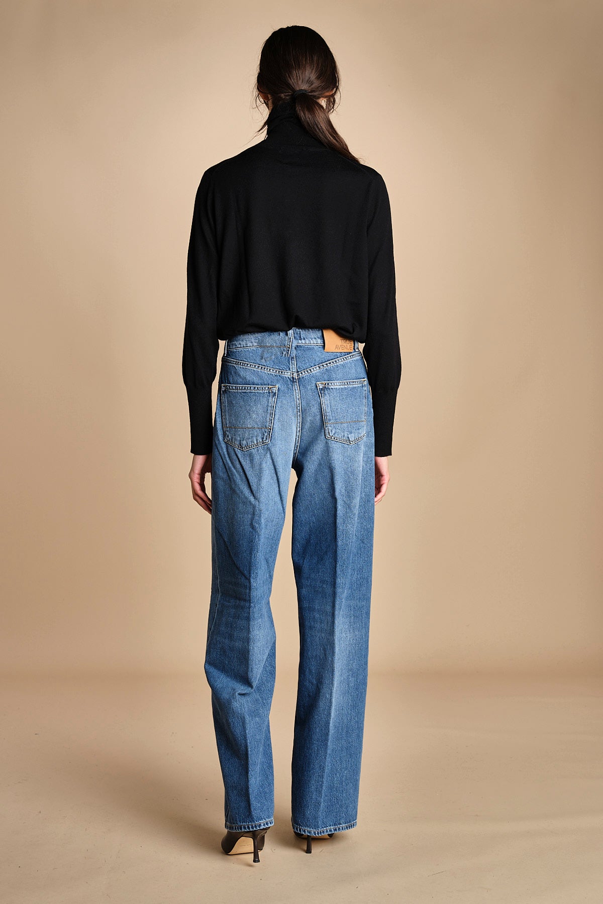 denim over con pinces VELIS OPEN BLUE true avenue 