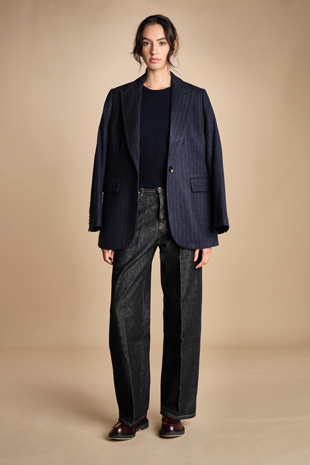 denim cropped ZELDA OPENBLACK true avenue 