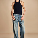 denim cropped ZELDA OPENBLUE true avenue 