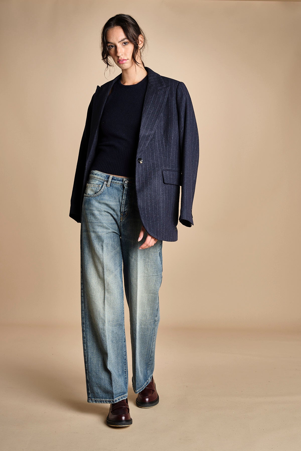 denim cropped ZELDA OPENBLUE true avenue 