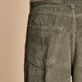 pantalone in velluto cropped ZELDA SILT true avenue 