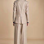 doppiopetto flanella di lana ZINA BEIGE true avenue 