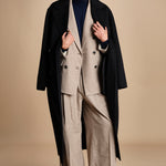 doppiopetto flanella di lana ZINA BEIGE true avenue 