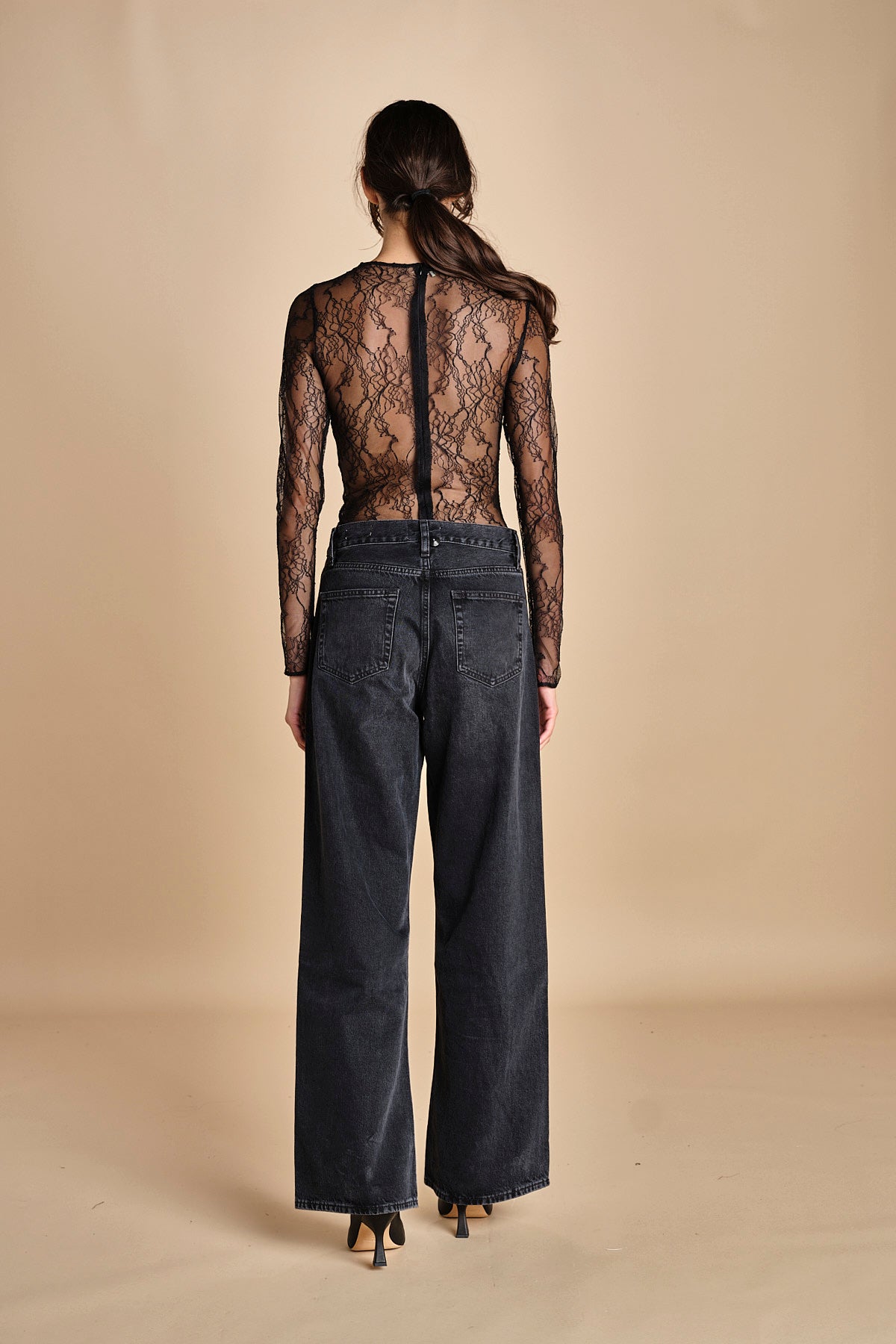 body in pizzo ELECTRIC BLACK undress code 