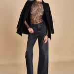 body in pizzo ELECTRIC BLACK undress code 