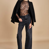 body in pizzo ELECTRIC BLACK undress code 