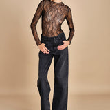 body in pizzo ELECTRIC BLACK undress code 