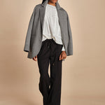 camicia con nervature e ricami FLORITA 2HVA27-V09831 BLANC vanessa bruno 
