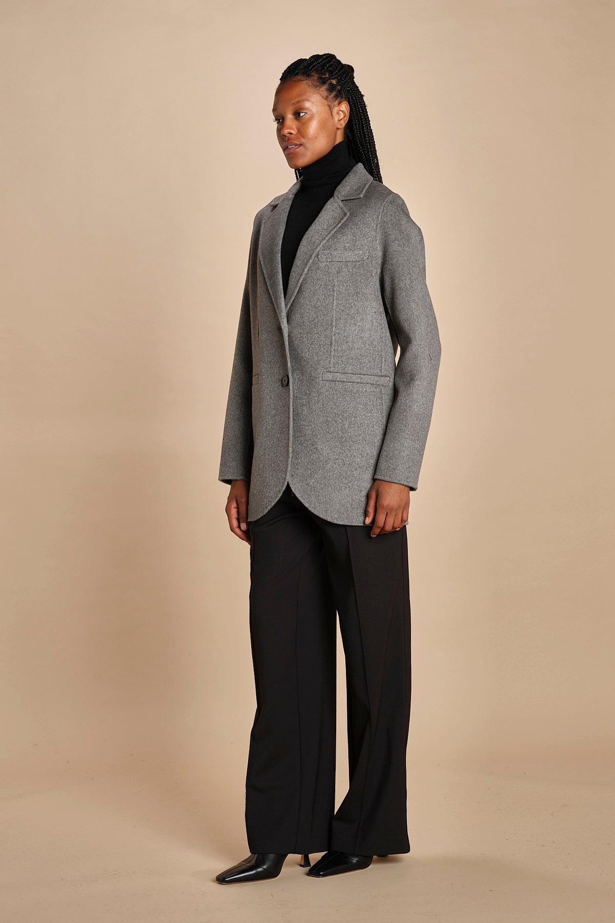 giacca over double MARC 3HVA36-V02018 GRIS CHINE vanessa bruno 