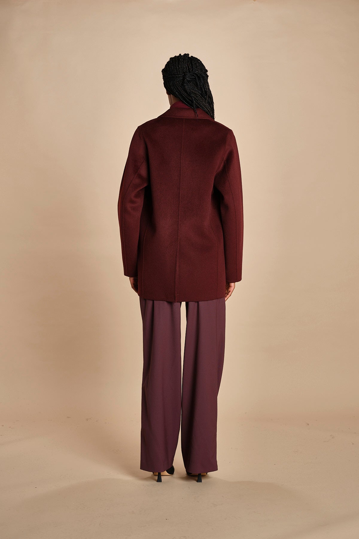 giacca over MARC 5HVA28-V02018 BORDEAUX vanessa bruno 
