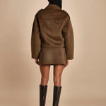 peacoat corto BERAM 1HVA25-V03738 MILITARE vanessa bruno 