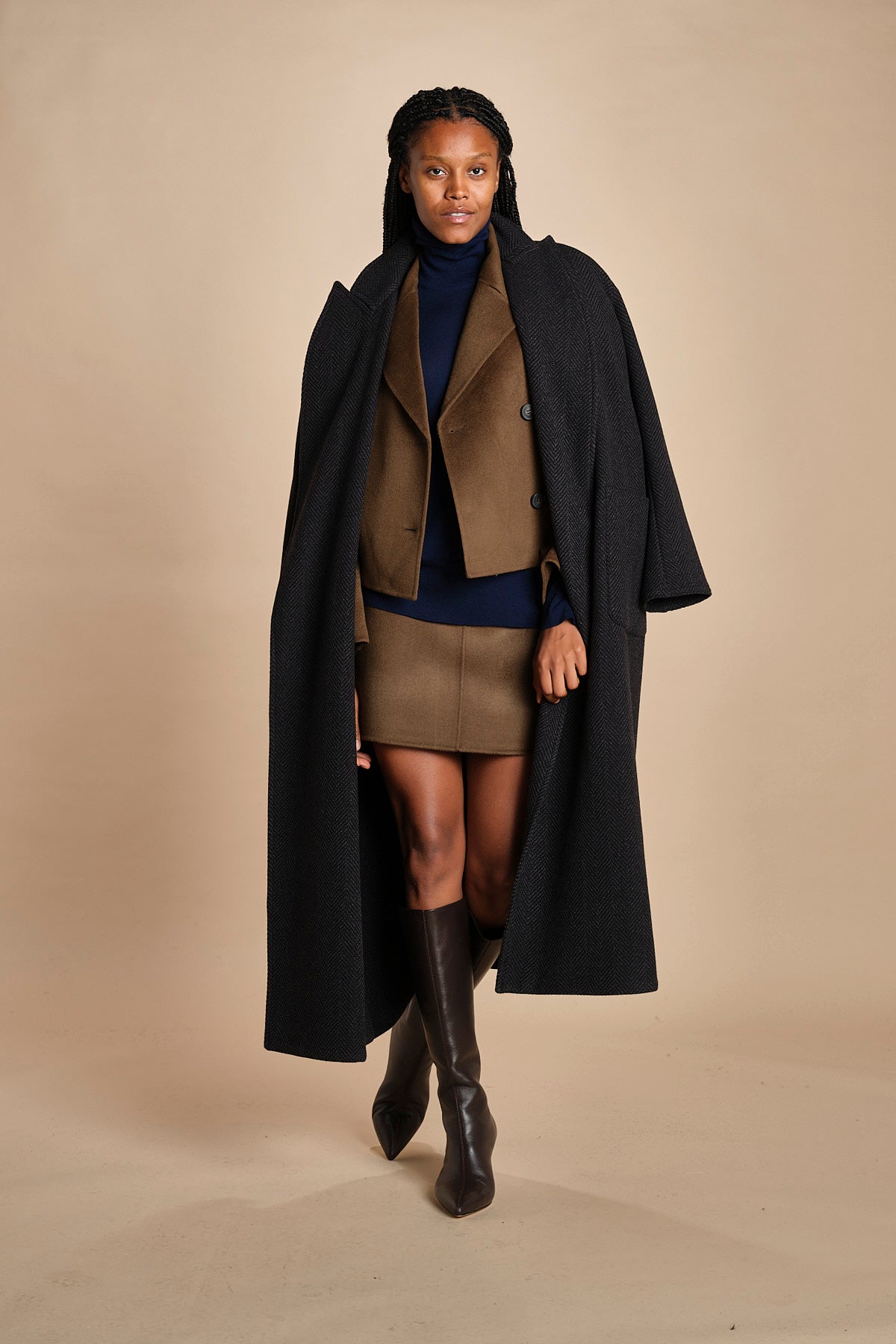 peacoat corto BERAM 1HVA25-V03738 MILITARE vanessa bruno 