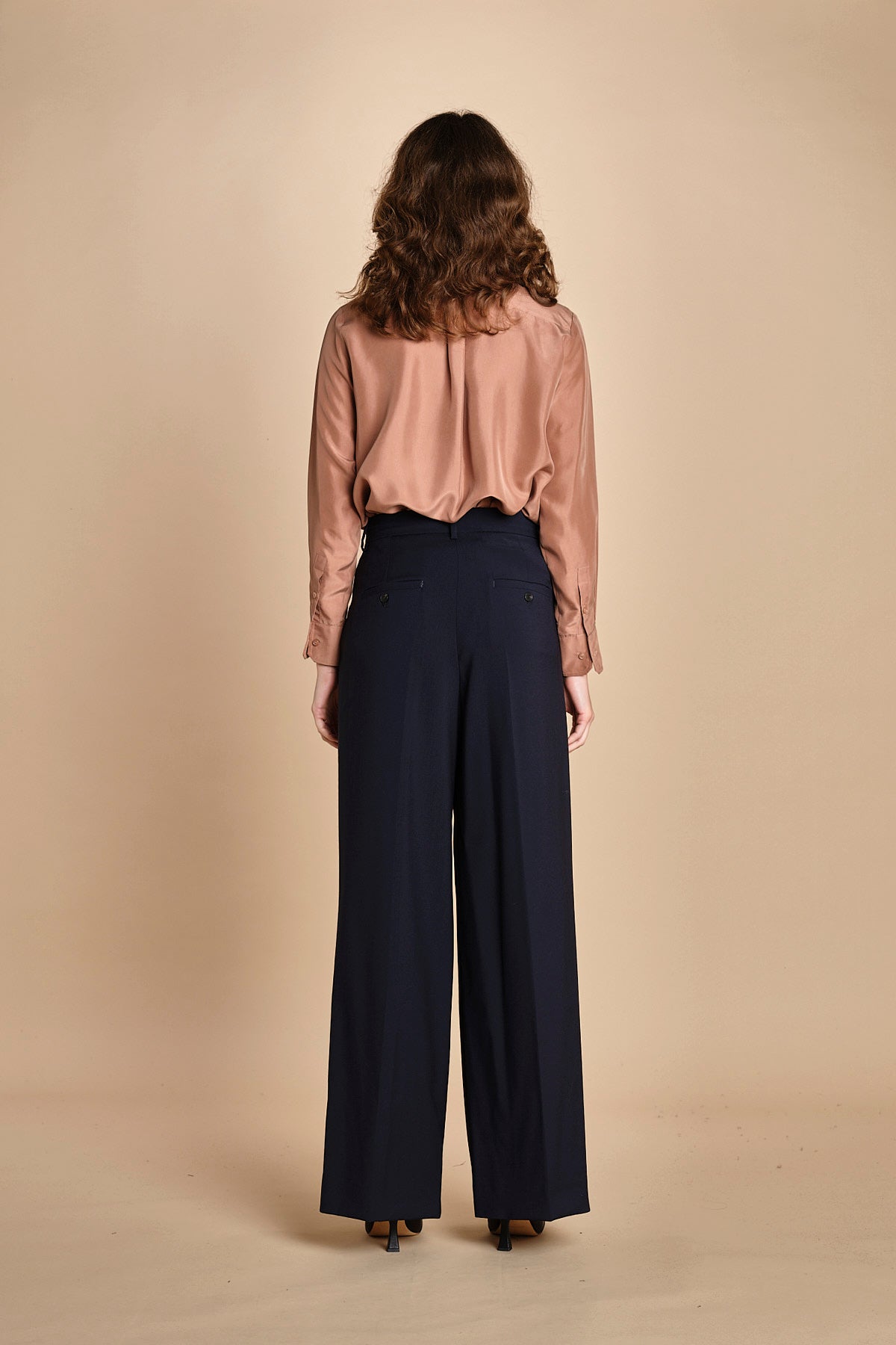 pantalone con pinces tela lana ADELFI 2525136072600 001 weekend maxmara 