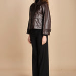 giaccone pelle BERBICE 2525446021600 001 weekend maxmara 