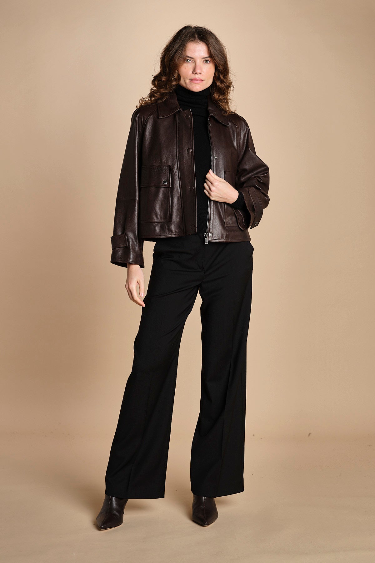 giaccone pelle BERBICE 2525446021600 001 weekend maxmara 