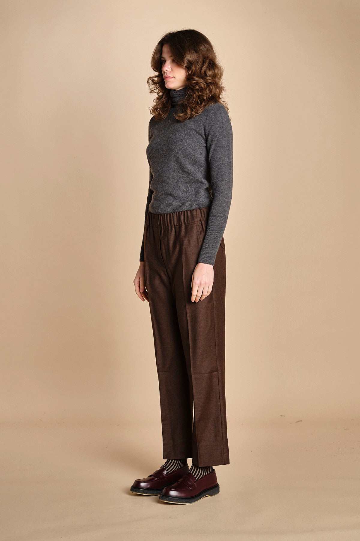 pantalone stretto con elastico HATELEY 2525136022600 026 weekend maxmara 