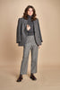 pantalone stretto con elastico