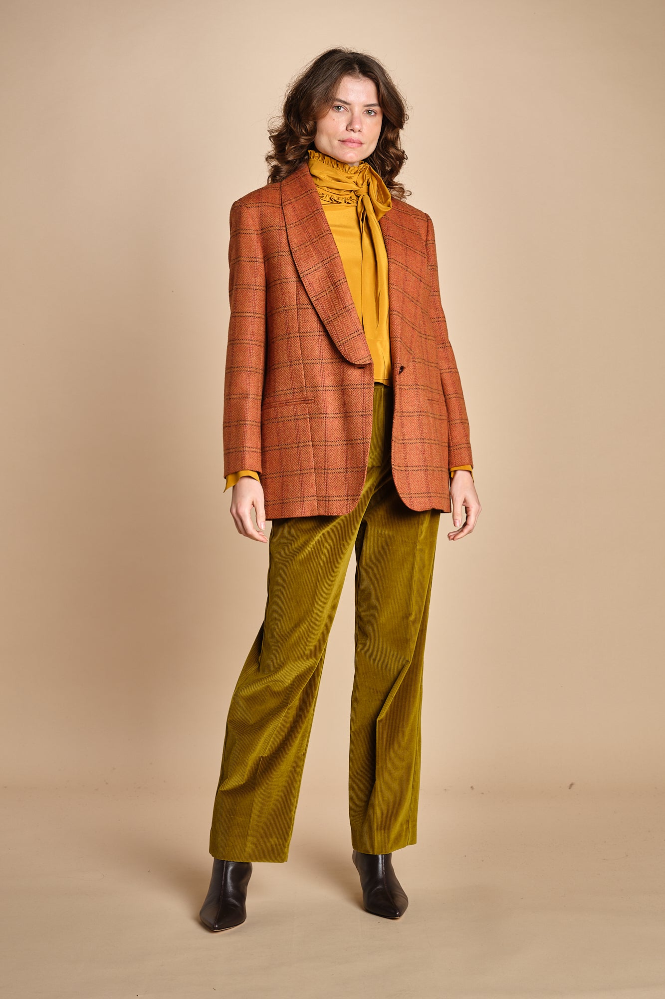 giacca shetland a quadri MINTEA  2525046036600 001 weekend maxmara 