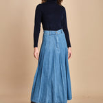 gonna lunga in denim OPUNZIA  2525106016600 002 weekend maxmara 