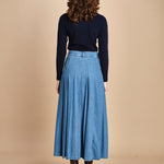 gonna lunga in denim OPUNZIA  2525106016600 002 weekend maxmara 