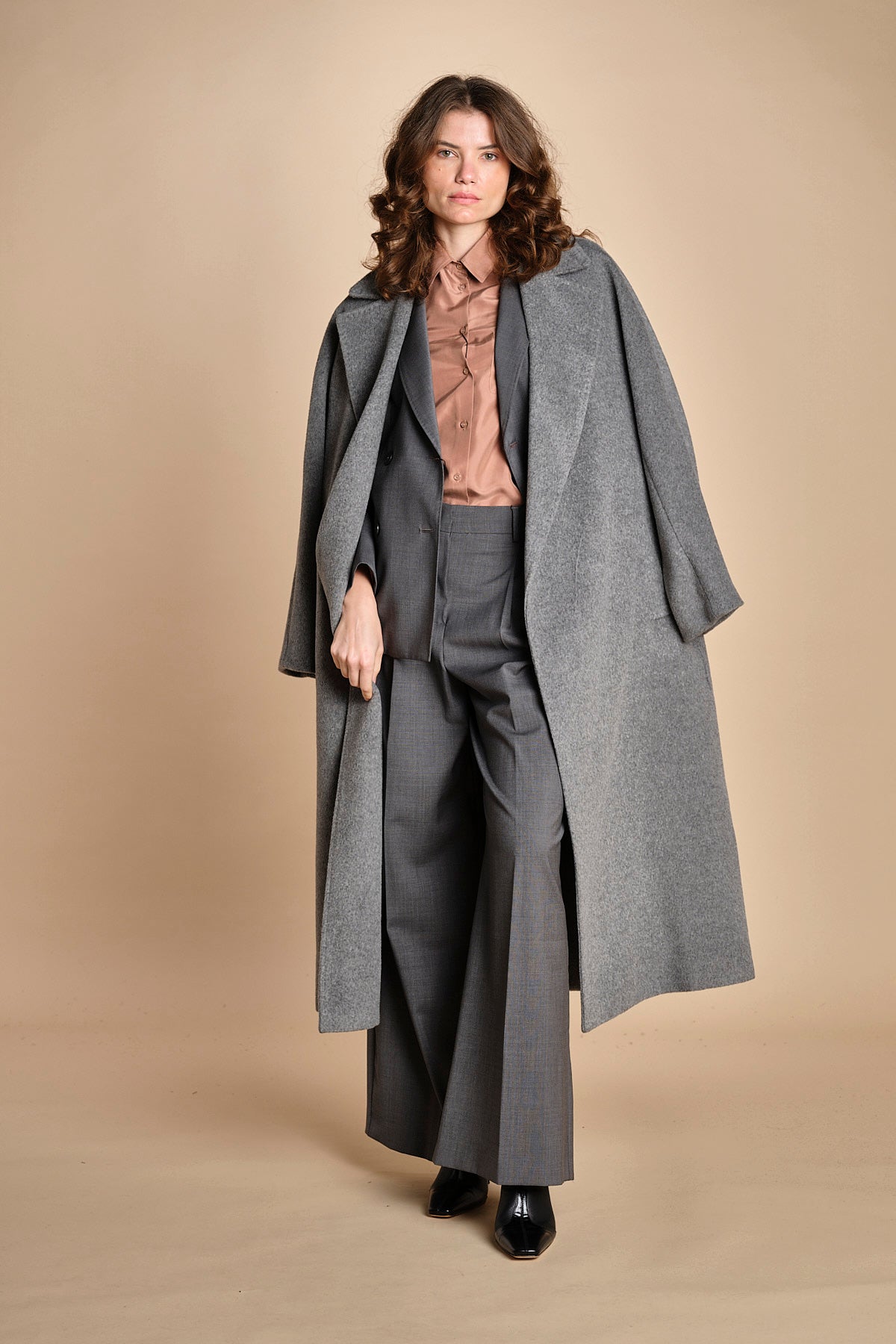 doppiopetto tela lana ORNATI 2525046012600 GRIGIO weekend maxmara 