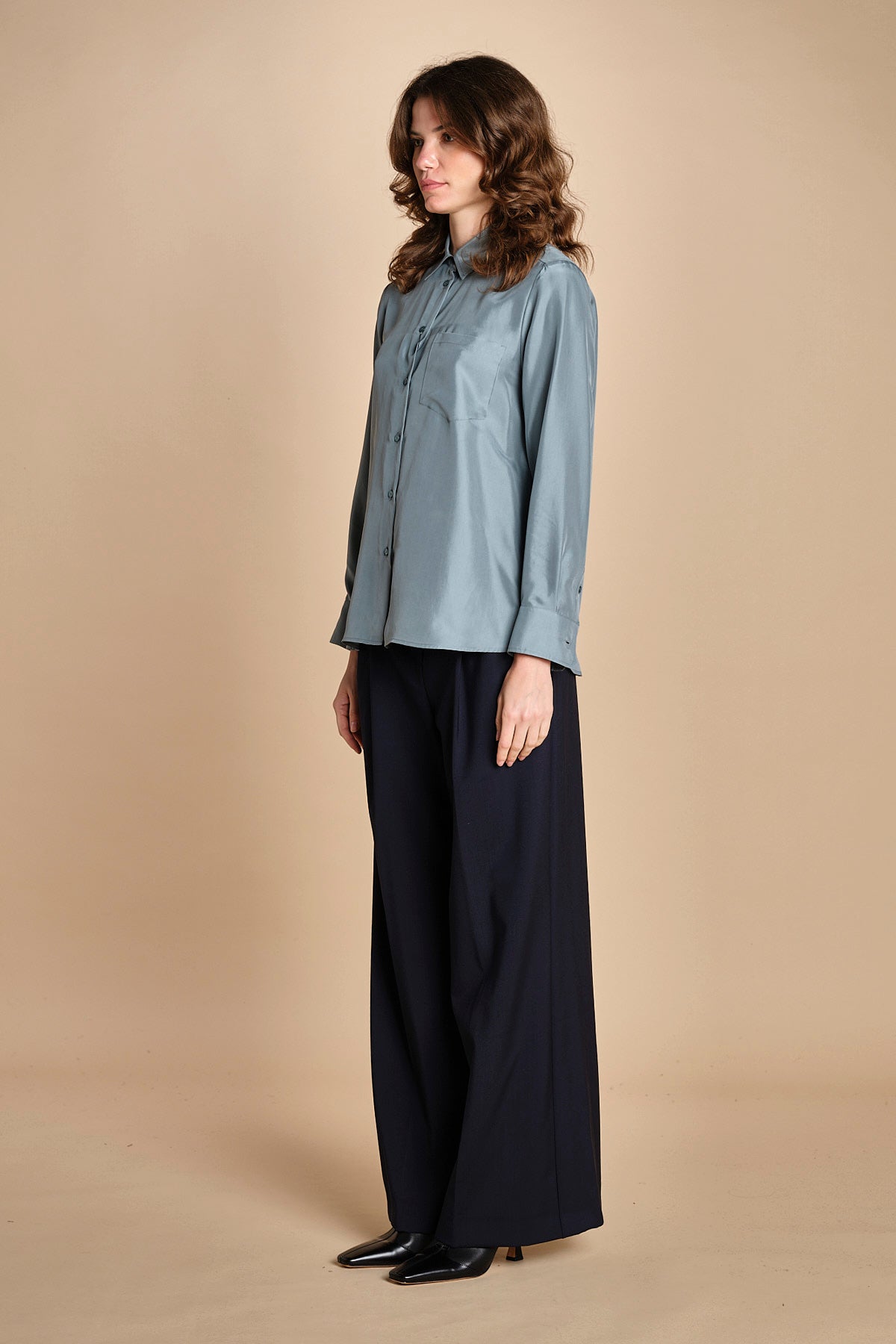camicia uomo in seta PAMIR 2525116012600 021 weekend maxmara 