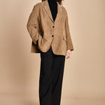 blazer over camoscio ROLANDA 2525446071600 001 weekend maxmara 