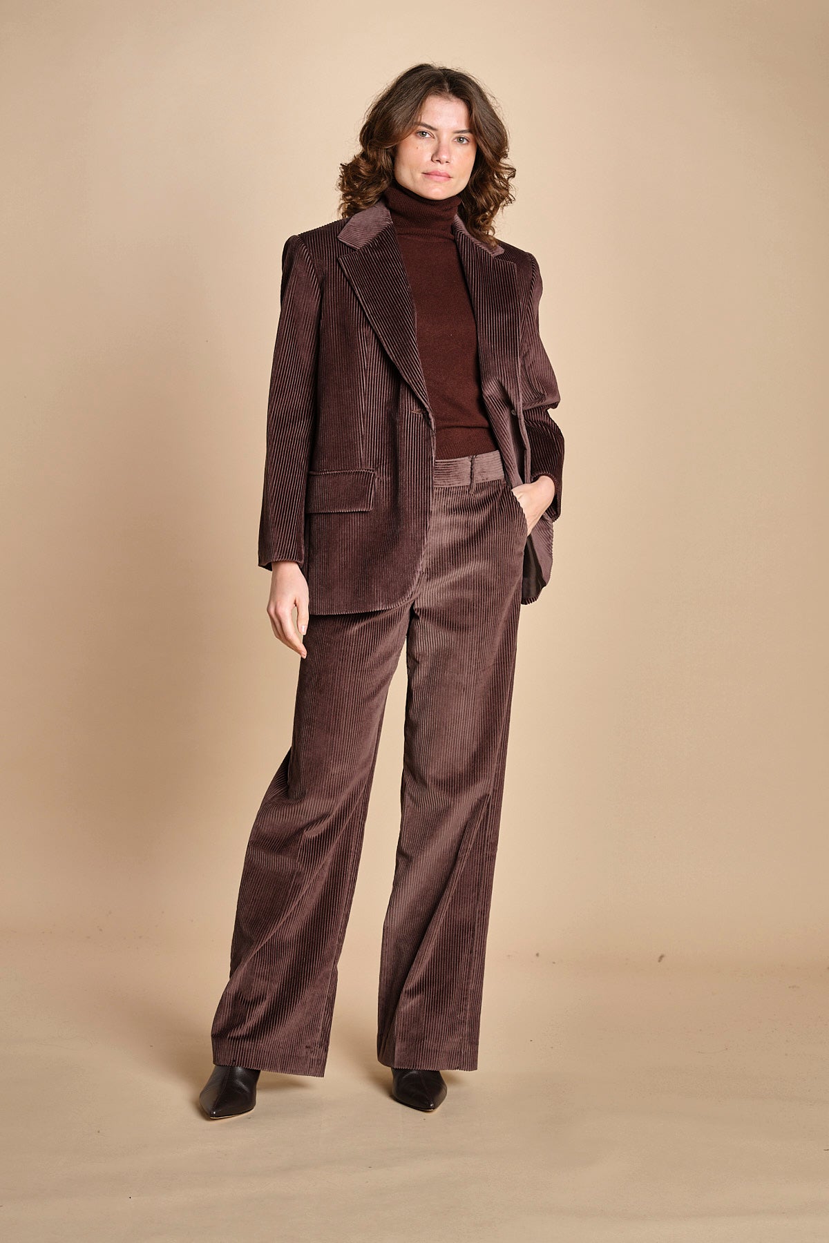 pantalone diritto in velluto rocciatore TANIA 2525136092600 015 weekend maxmara 