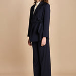 giacca in  fresco lana  con cintura TESO 2525046031600 001 weekend maxmara 