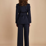 giacca in  fresco lana  con cintura TESO 2525046031600 001 weekend maxmara 